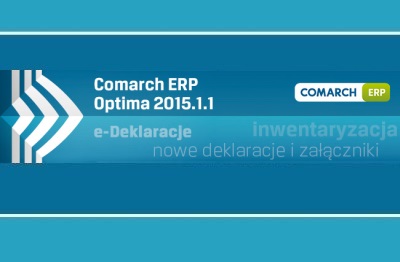 Nowa wersja Comarch ERP Optima 2015.1.1